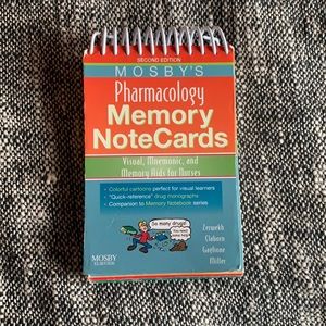 Most s pharmacology memory cards